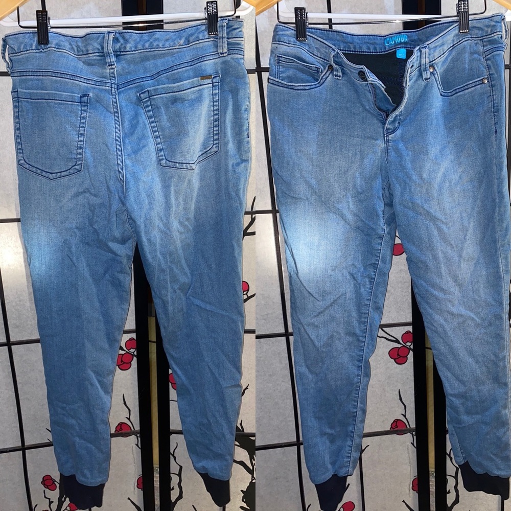 Super soft jogger style stretch jeans